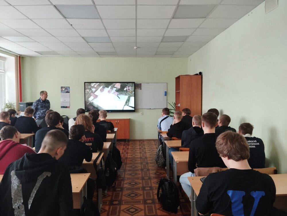 Проведена агитационная работа со студентами на предмет поступления в военно-учебные заведения Министерства обороны Российской Федерации