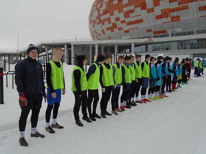 Cоревнования по мини-футболу на снегу среди команд патриотических организаций и объединений РМ