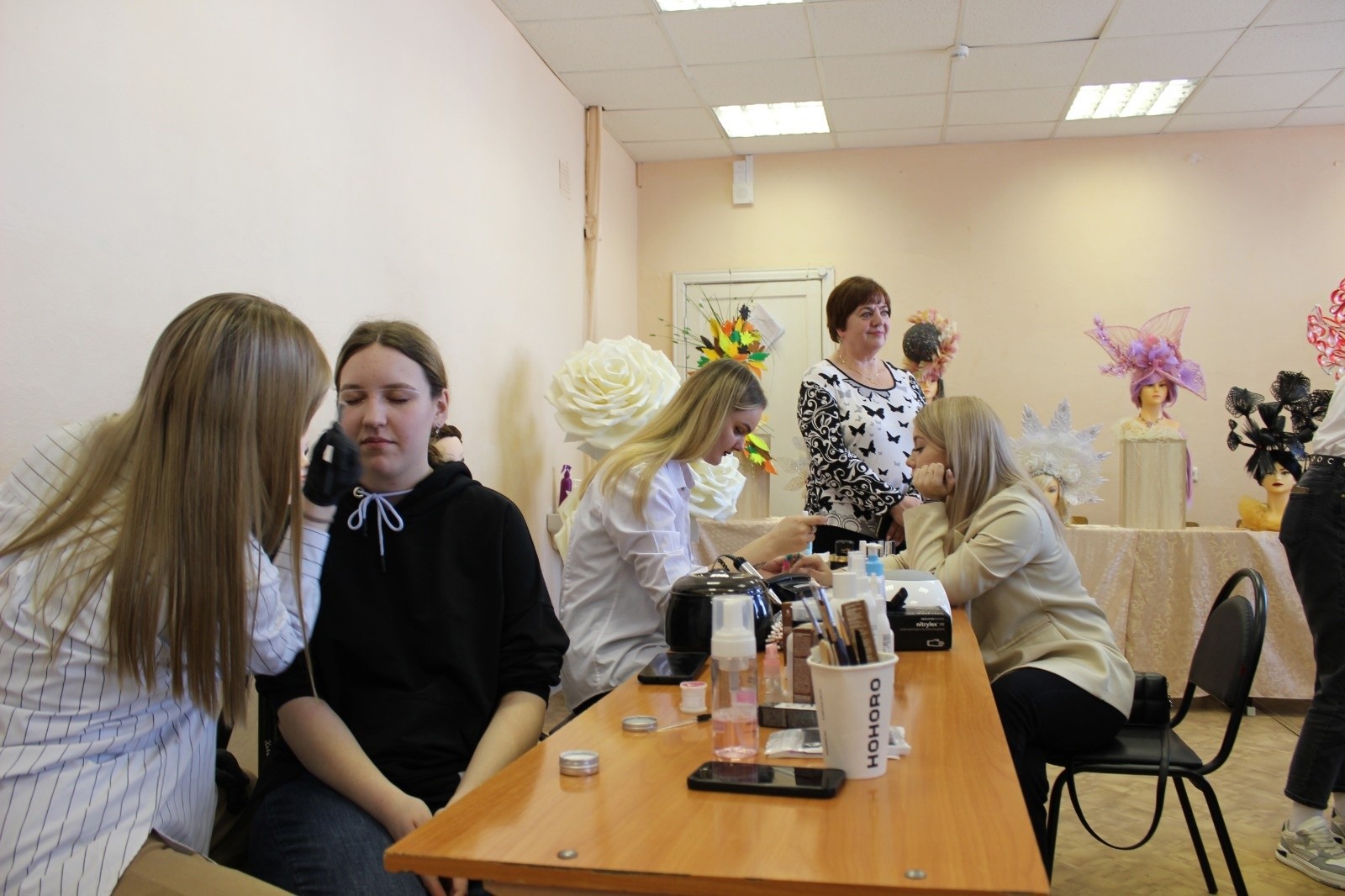 Посещение конкурсных площадок школьниками г. Саранска